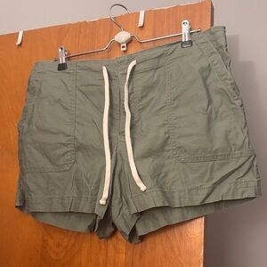 Olive Green Loft Women's Shorts